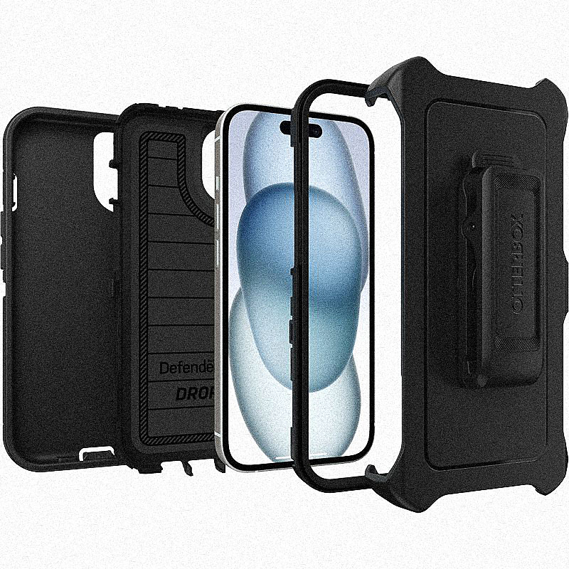 Defender Series Pro Case for iPhone 16e, iPhone 15, iPhone 14 and iPhone 13