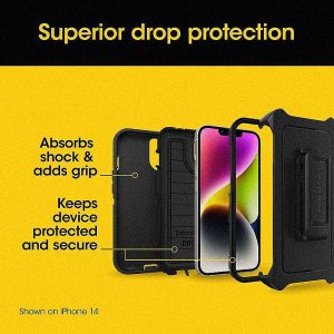 Defender Series Pro Case for iPhone 16e, iPhone 15, iPhone 14 and iPhone 13