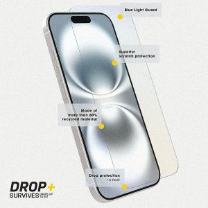 iPhone 16 Premium Pro Glass Blue Light Screen Protector