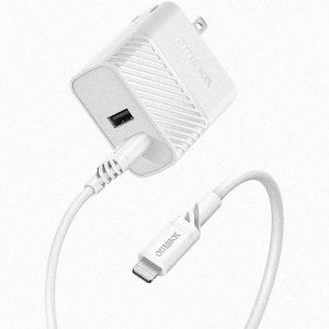 OtterBox Lightning to USB-A Dual Port Wall Charging Kit | 24W Multi-Device Power Solution