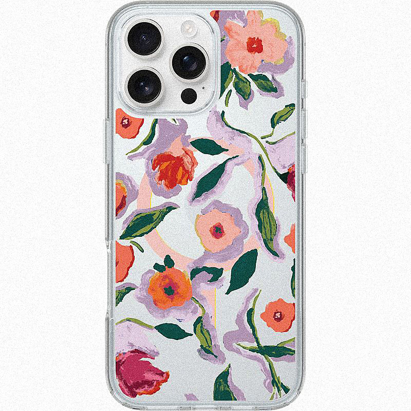 iPhone 16 Pro Max Symmetry Series Clear for MagSafe Confetti of Blossoms Case