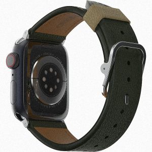 Apple Watch 44/45/46mm Cactus Leather Band